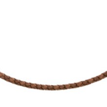 Ernstes Design Damen Lederhalsreif 50cm Braun LG4C-HB-50 Ernstes Design Damen Lederhalsreif 50cm Braun LG4C-HB-50