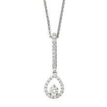 Elaine Firenze Anhänger 14ct. Weißgold 75035760P/3 Elaine Firenze Anhänger 14ct. Weißgold 75035760P/3