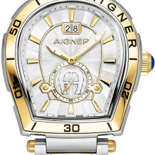 AIGNER Trapani Herren Uhr Silber‑Gold AGW.262003 AIGNER Trapani Herren Uhr Silber‑Gold AGW.262003