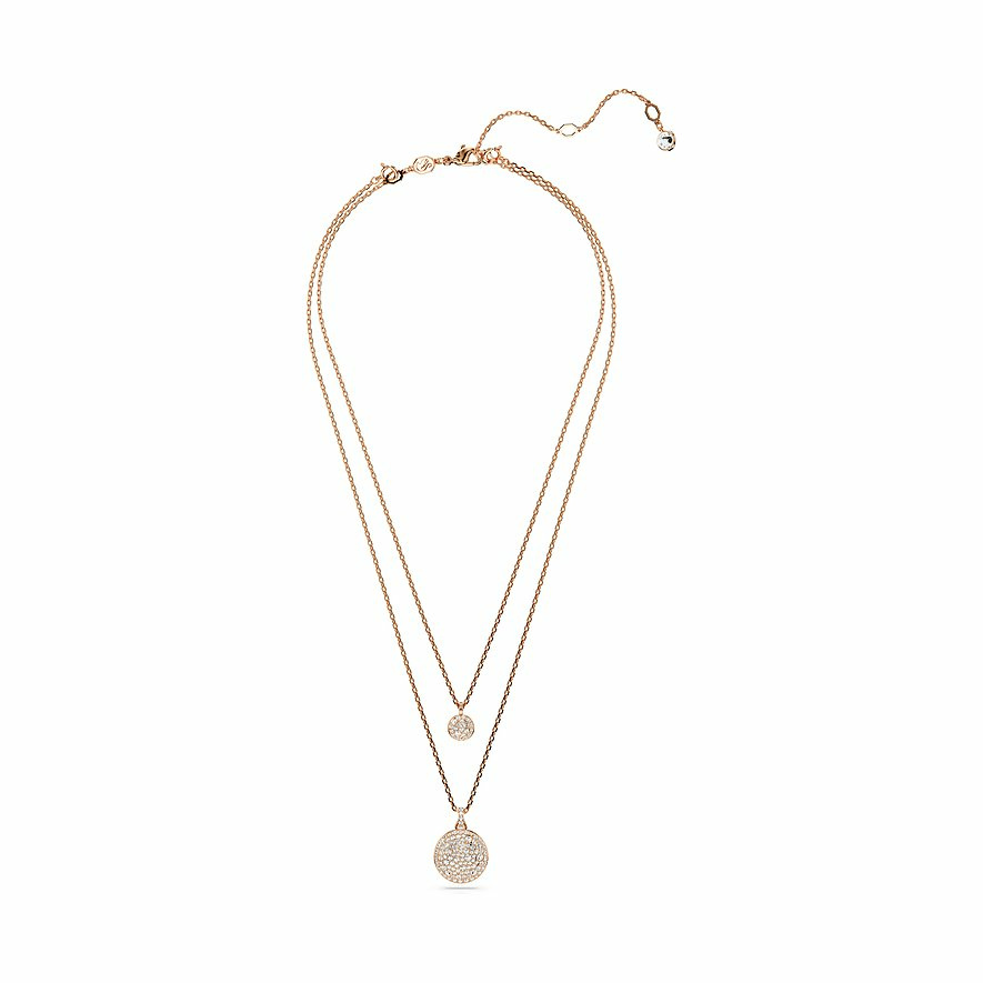 Swarovski Damen Kette Meteora Rosegold 5683449 Swarovski Damen Kette Meteora Rosegold 5683449