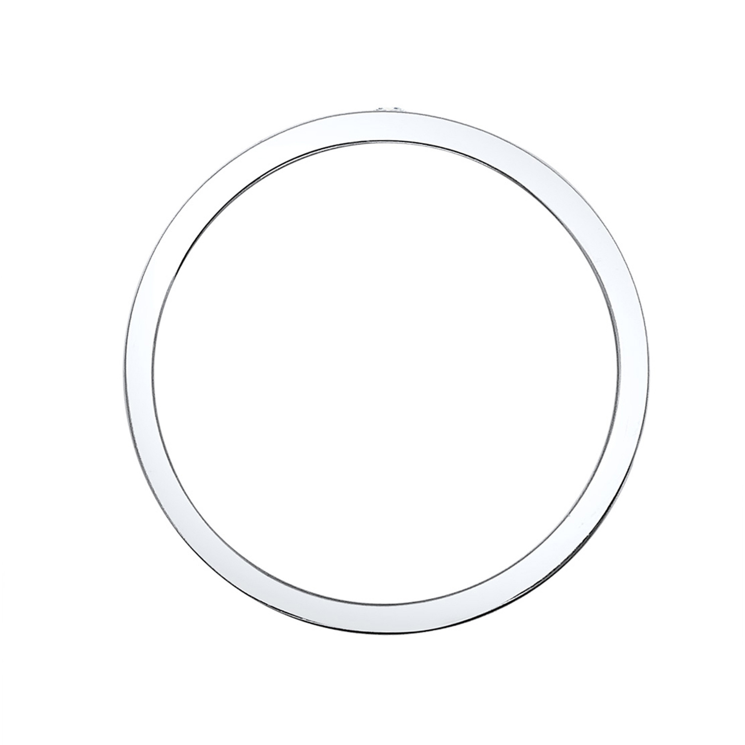 Ring Bandring Basic Diamant (0.03 ct.) 925 Silber – Bild 3