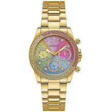 Guess Damen Armbanduhr Sol 38 mm gold GW0483L4 Guess Damen Armbanduhr Sol 38 mm gold GW0483L4