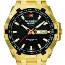 Swiss Alpine Military by Grovana Herren Armbanduhr Star Fighter 41 mm Armband Ed... Swiss Alpine Military by Grovana Herren Armbanduhr Star Fighter 41 mm Armband Ed...