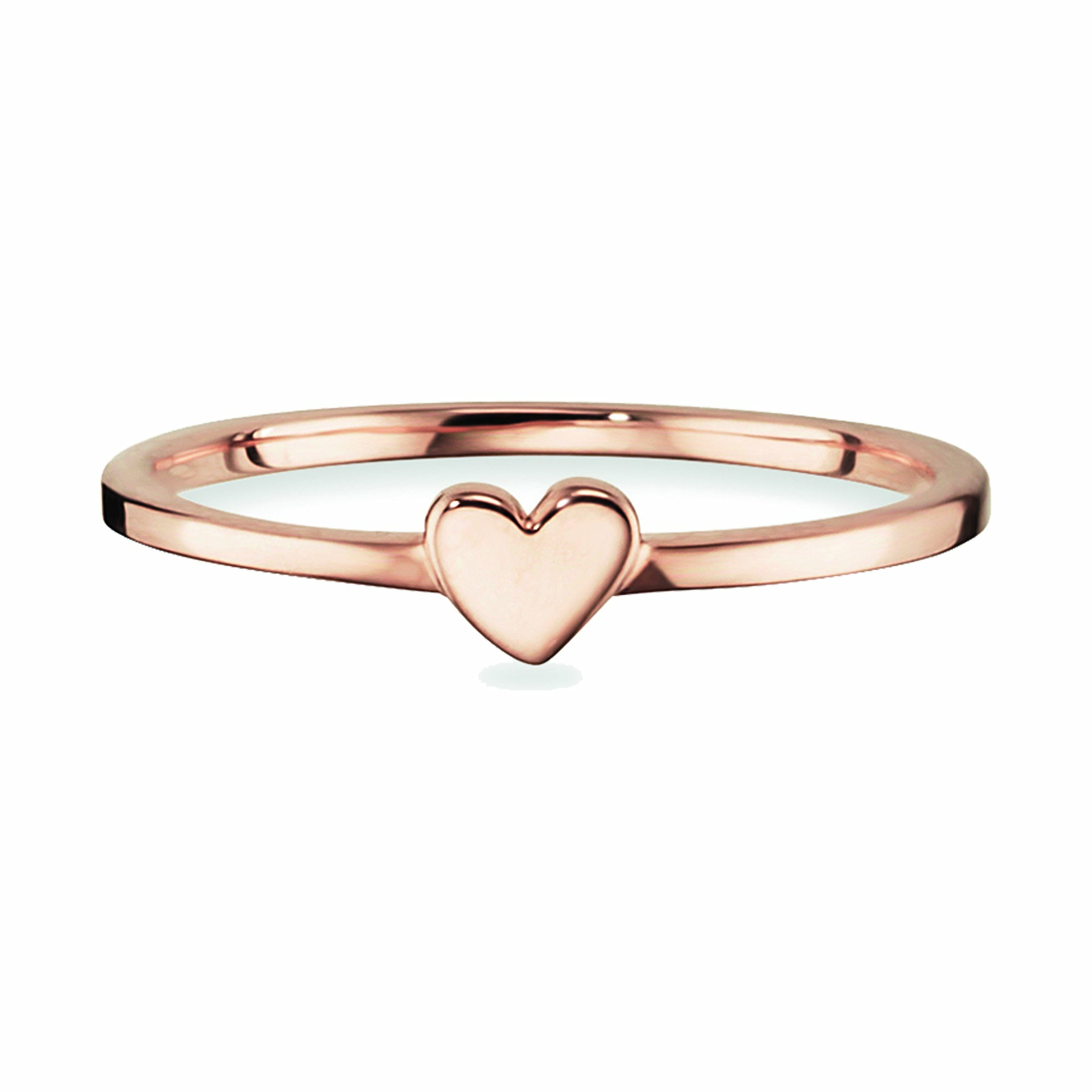 Ring 925/- Sterling Silber rotvergoldet Herz 41184362201182 Ring 925/- Sterling Silber rotvergoldet Herz 41184362201182