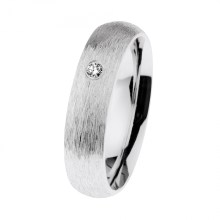 Ernstes Design Damen Diamant Ring Trauring Breite 5 mm Größe 55 Silber R614-55 Ernstes Design Damen Diamant Ring Trauring Breite 5 mm Größe 55 Silber R614-55