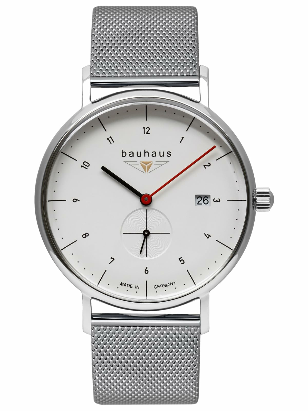 Bauhaus Herrenuhr  Classic inkl. Lederband 2130M1 – Bild 2