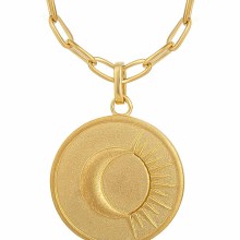 Halskette 925 Silber vergoldet Münze Kompass Sonne 41184819019870 Halskette 925 Silber vergoldet Münze Kompass Sonne 41184819019870