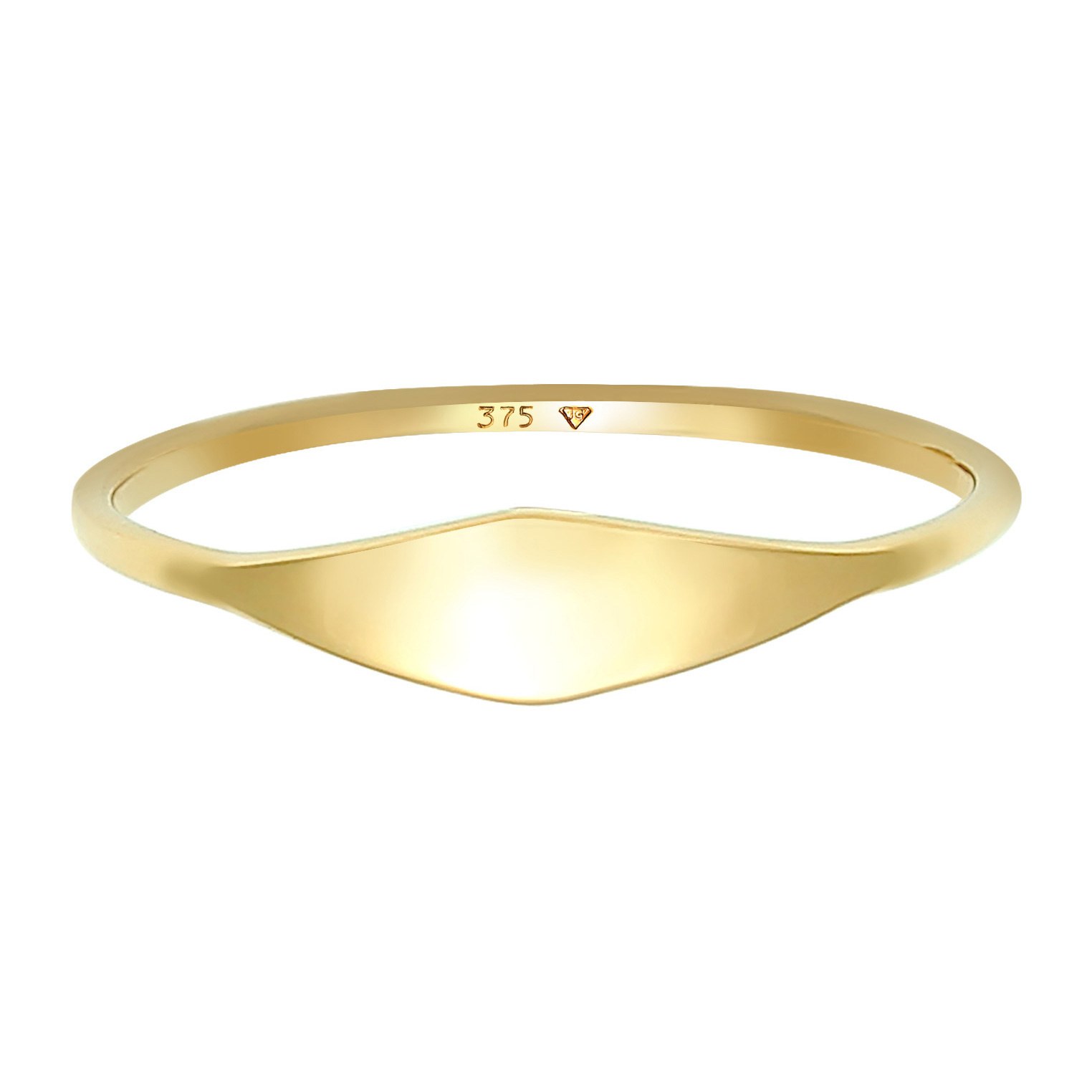 Ring Marquise Form Elegant Statement 375 Gelbgold Ring Marquise Form Elegant Statement 375 Gelbgold