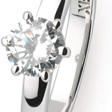 Xenox Damenring mit Zirkonia Krappenfassung Größe 56 Silber XS7356.56 Xenox Damenring mit Zirkonia Krappenfassung Größe 56 Silber XS7356.56