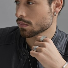 Armreif 925/- Sterling Silber matt-oxidiert Flechtoptik 41184711901278 Armreif 925/- Sterling Silber matt-oxidiert Flechtoptik 41184711901278