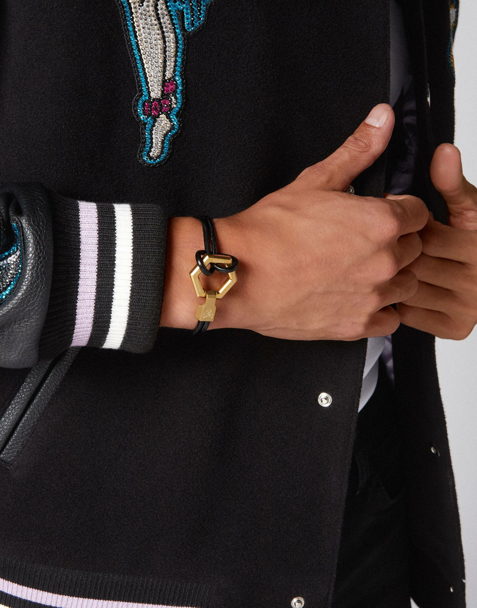 Philipp Plein Herren Armband Armkette Edelstahl Hexagon Philipp Plein Herren Armband Armkette Edelstahl Hexagon