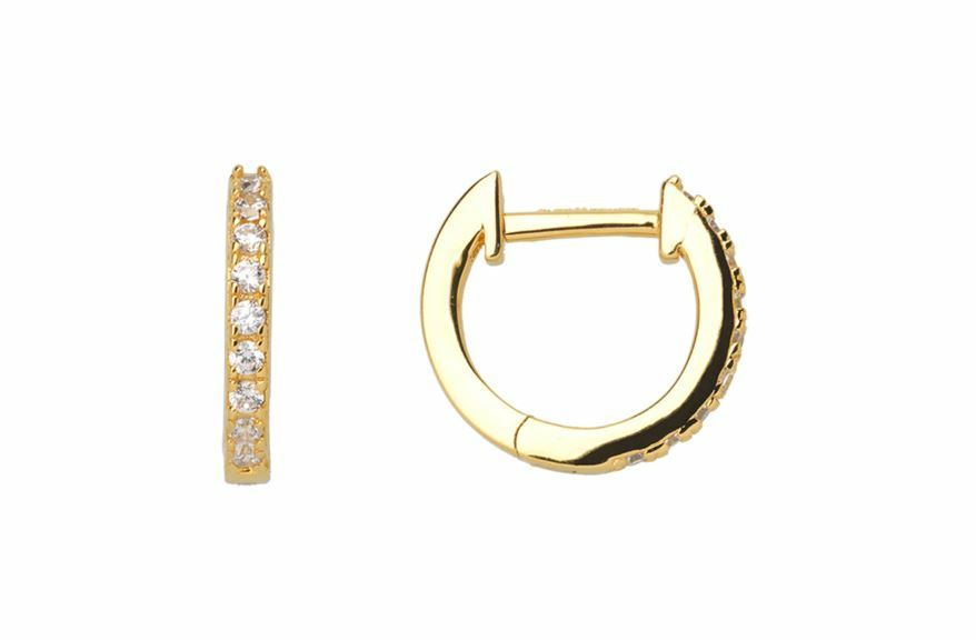 XENOX Damen Creolen XS866, 925er Silber XENOX Damen Creolen XS866, 925er Silber