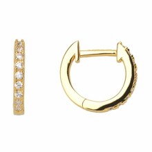 XENOX Damen Creolen XS866, 925er Silber XENOX Damen Creolen XS866, 925er Silber