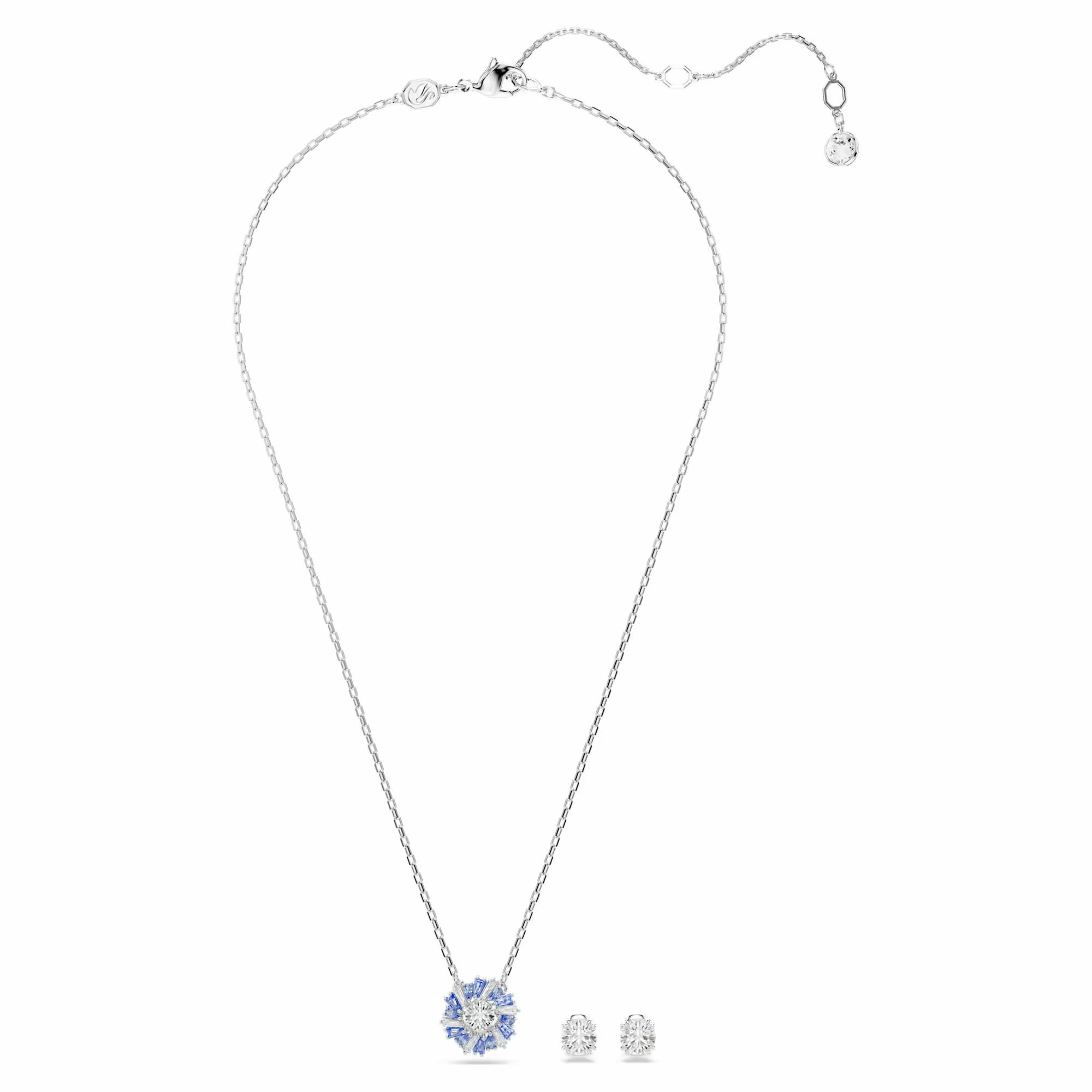Swarovski Schmuckset Unisex Idyllia Blau 1616095 – Bild 3