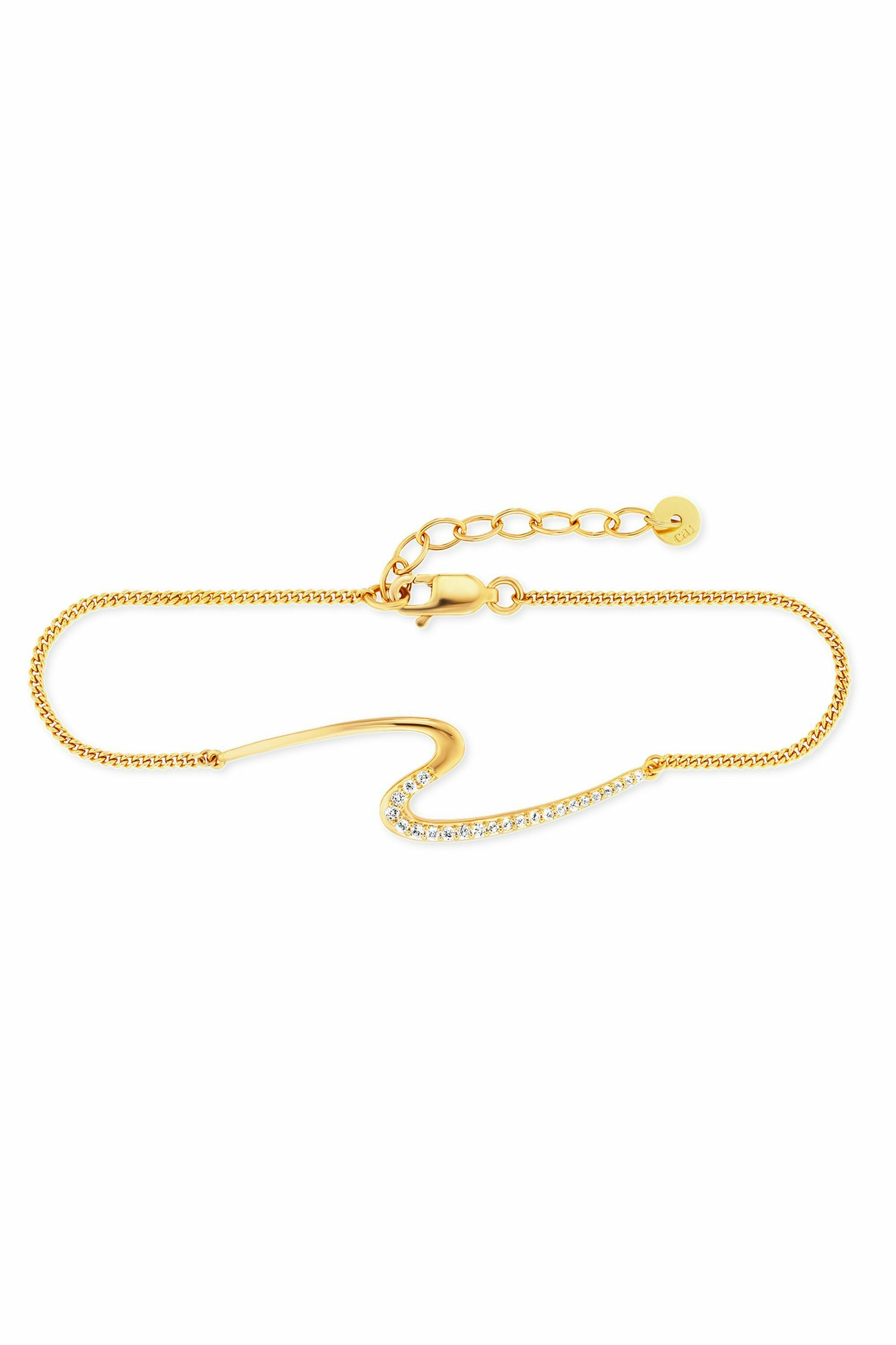 Armband 925/- Sterling Silber vergoldet Topas 41184186531934 – Bild 2