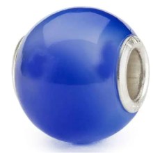 Trollbeads Runder Achat Bead Blau TSTBE-00038 Trollbeads Runder Achat Bead Blau TSTBE-00038