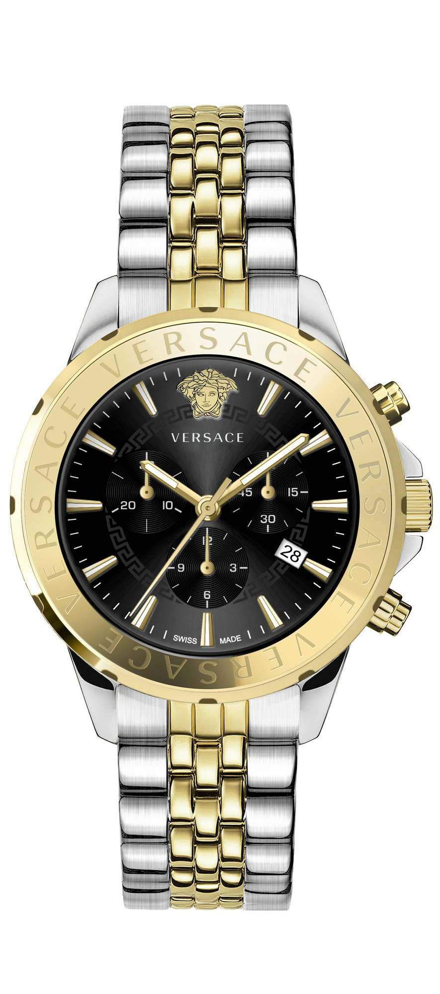 Versace Armbanduhr Herren Chronograph Signature 44mm VEV6022 23 Versace Armbanduhr Herren Chronograph Signature 44mm VEV6022 23