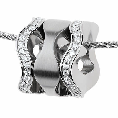 Ernstes Design Damen Anhänger mit Zirkonia Steinen Silber AN919 Ernstes Design Damen Anhänger mit Zirkonia Steinen Silber AN919