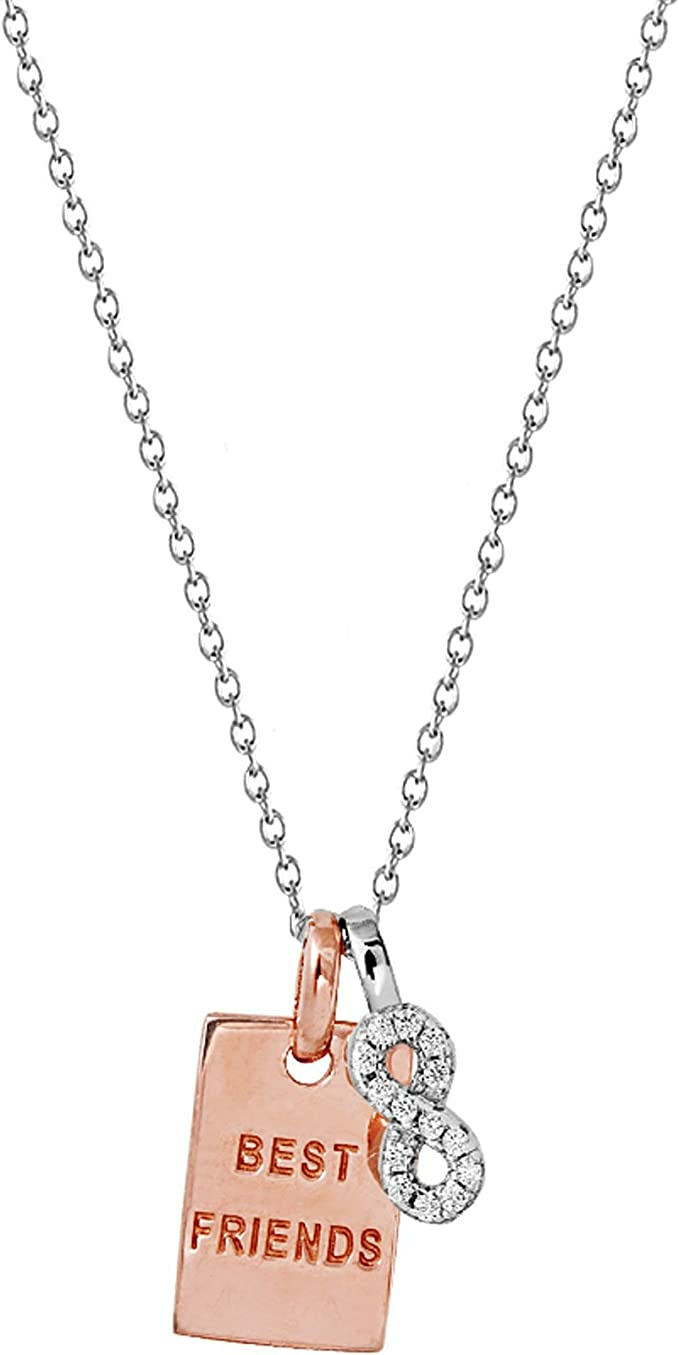 Xenox Damen Halskette mit Anhänger Best Friends Rosegold XS3720R Xenox Damen Halskette mit Anhänger Best Friends Rosegold XS3720R