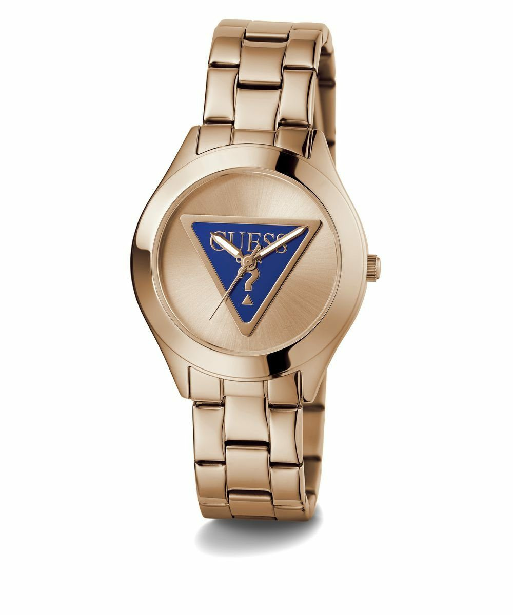 Guess Damen Armbanduhr TRI PLAQUE roségold 34 mm GW0675L3 Guess Damen Armbanduhr TRI PLAQUE roségold 34 mm GW0675L3