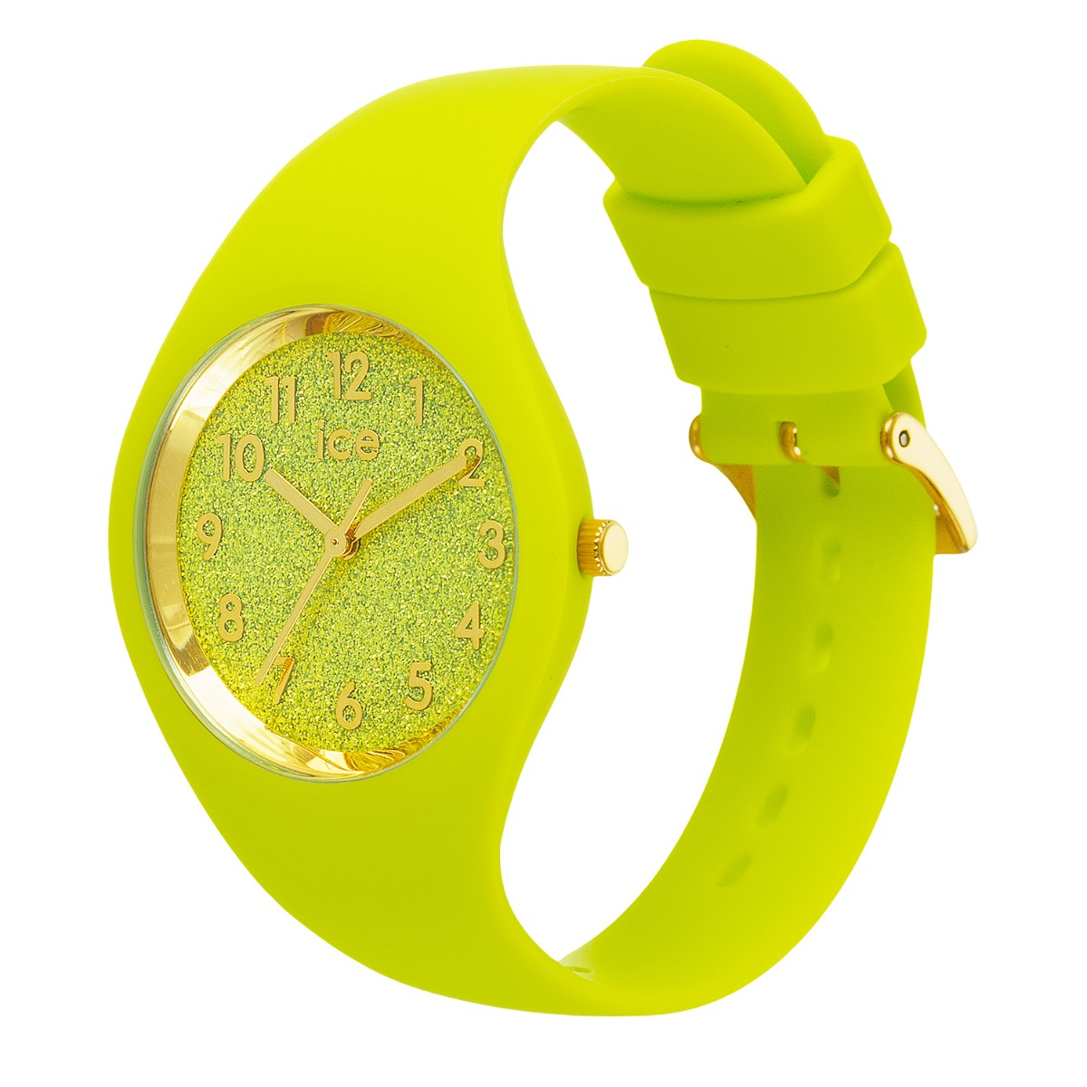 Ice-Watch Armbanduhr ICE glitter - Neon lime - Small - 3H 021225 – Bild 2