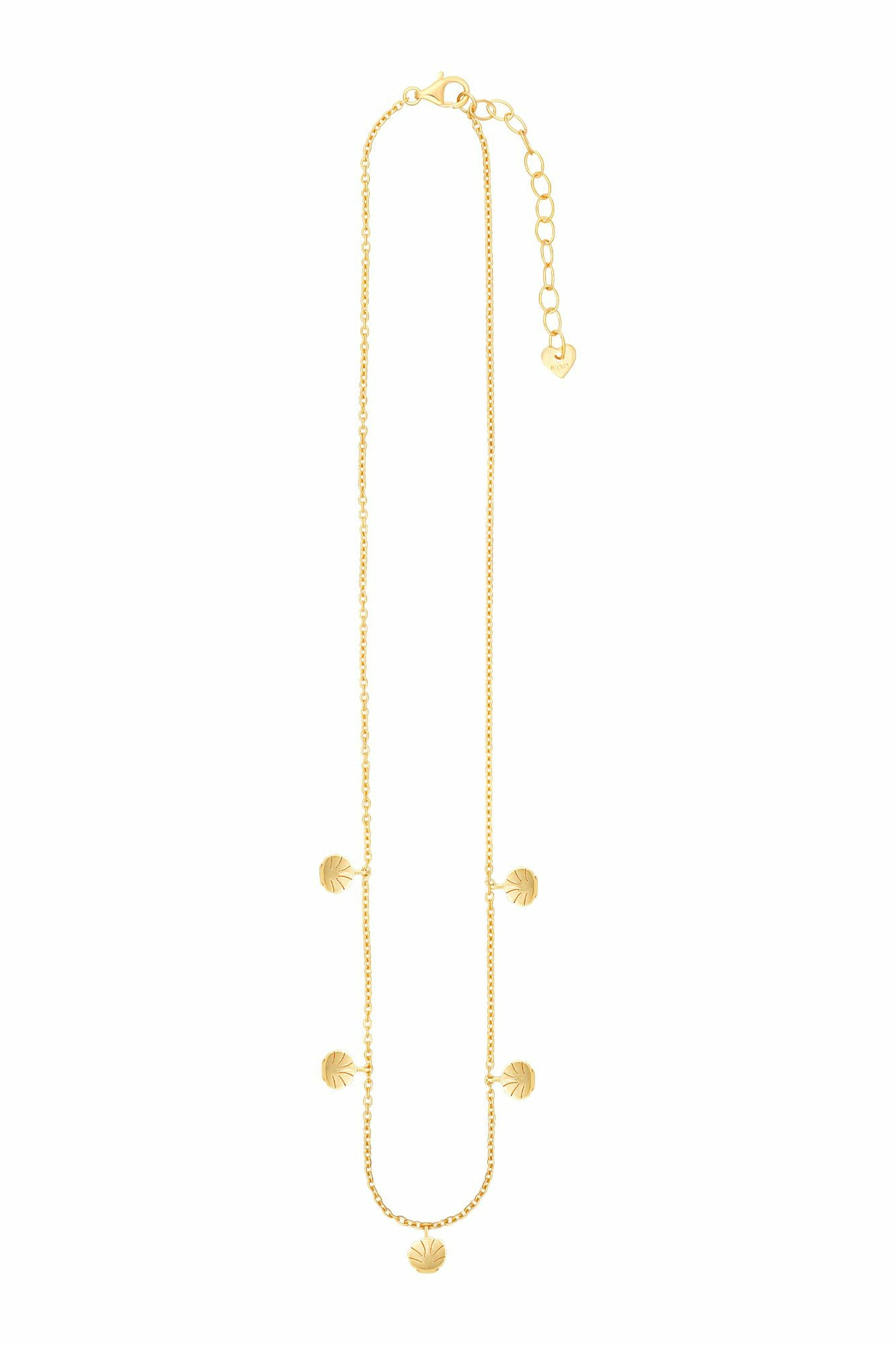 Halskette 925 Silber vergoldet mit Muschel Anhängern 41185170686046 Halskette 925 Silber vergoldet mit Muschel Anhängern 41185170686046