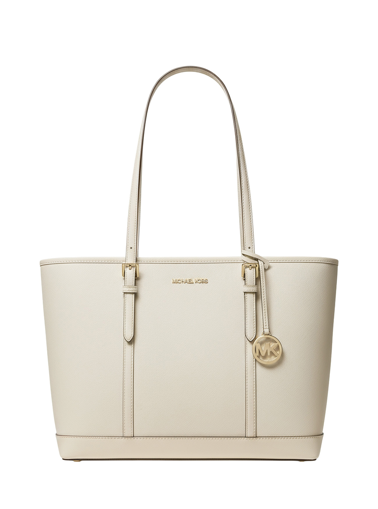 Michael Kors Tote Bag Damen Jet Set Travel Large LT Cream 35F0GTVT9L – Bild 3