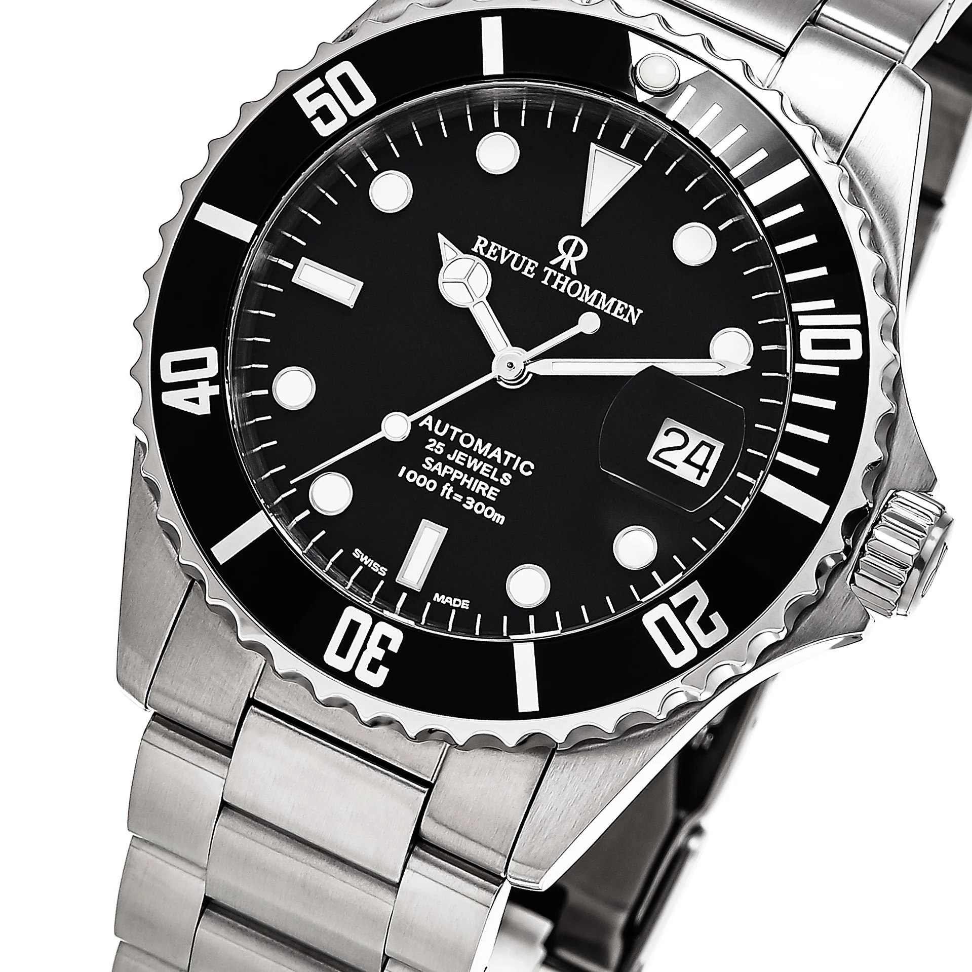 Revue Thommen Herren Armbanduhr Automatik Taucheruhr XL Diver Analog Automatik E... – Bild 2