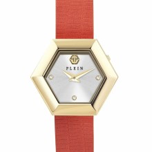 Philipp Plein Damen Armbanduhr LA JUNGLE DE PLEIN Leder PW6FA0325 Orange/Taupe Philipp Plein Damen Armbanduhr LA JUNGLE DE PLEIN Leder PW6FA0325 Orange/Taupe