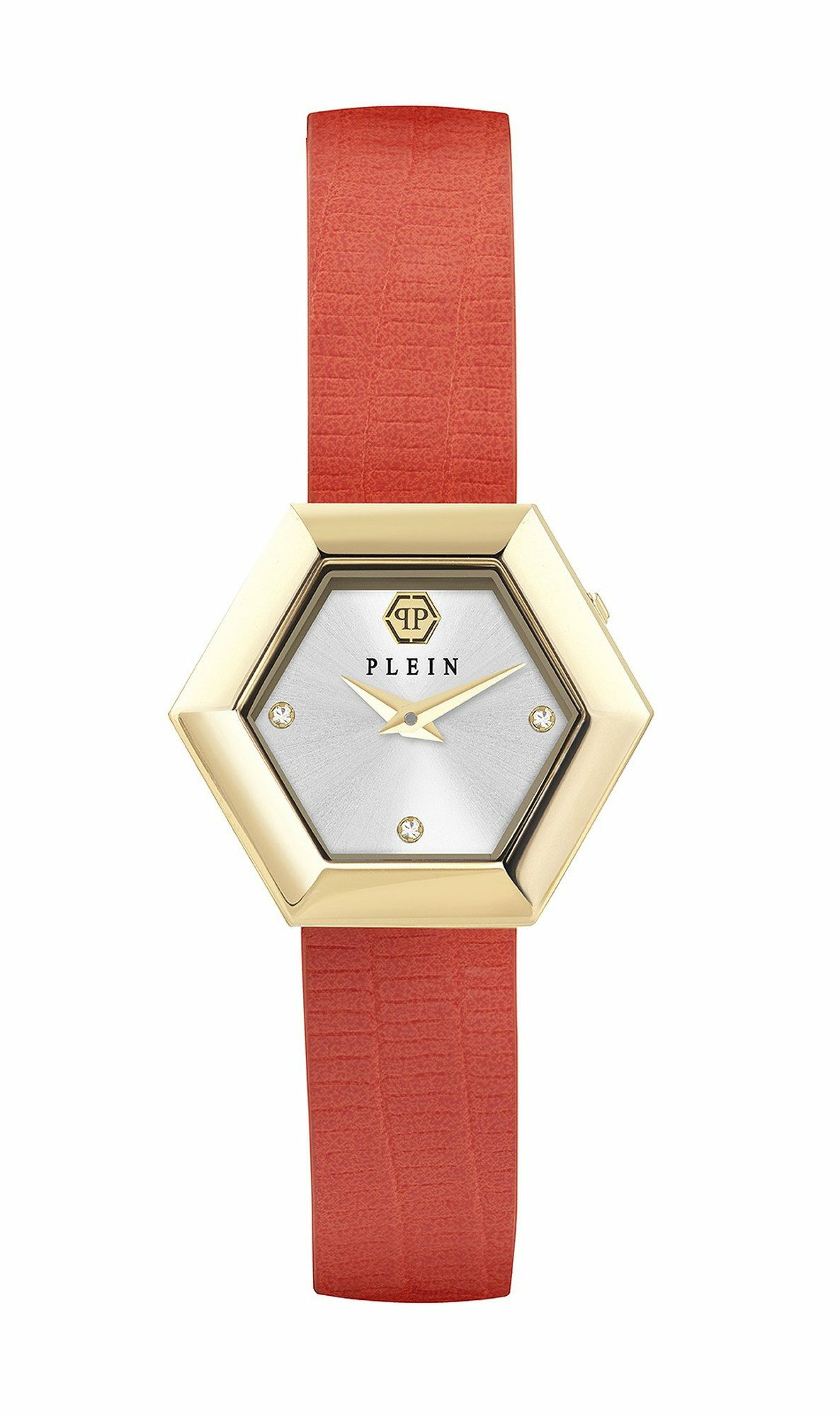 Philipp Plein Damen Armbanduhr LA JUNGLE DE PLEIN Leder PW6FA0325 Orange/Taupe Philipp Plein Damen Armbanduhr LA JUNGLE DE PLEIN Leder PW6FA0325 Orange/Taupe