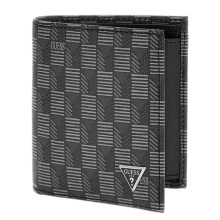 Guess Herren Bifold Wallet Schwarz/Grau SMJESELEA22BLA Guess Herren Bifold Wallet Schwarz/Grau SMJESELEA22BLA
