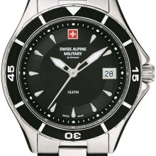 Swiss Alpine Military Damen Armbanduhr Taucheruhr 7740.1137 Swiss Alpine Military Damen Armbanduhr Taucheruhr 7740.1137