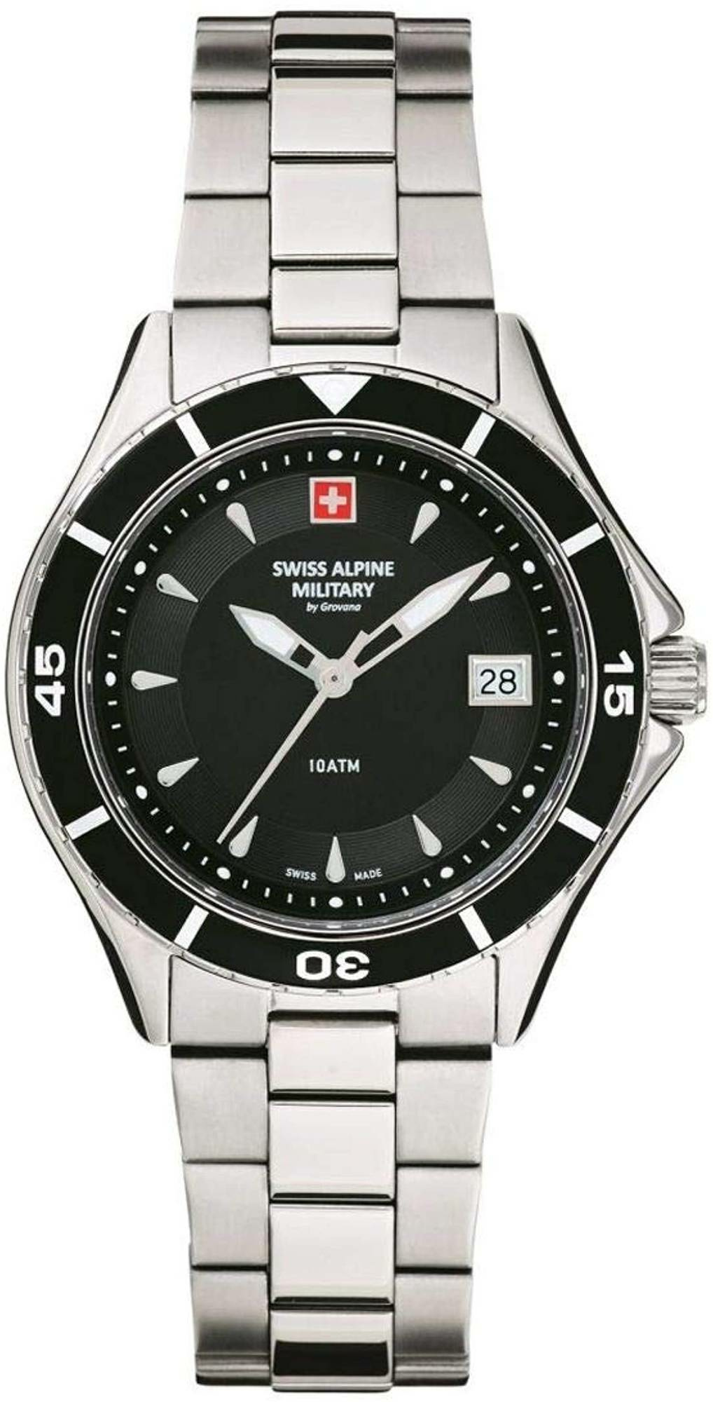 Swiss Alpine Military Damen Armbanduhr Taucheruhr 7740.1137 Swiss Alpine Military Damen Armbanduhr Taucheruhr 7740.1137