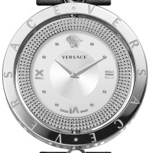 Versace Damen Armbanduhr Eon Silber Schwarz VE7901023 Versace Damen Armbanduhr Eon Silber Schwarz VE7901023