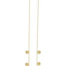 Collier 925 Silber vergoldet Plättchen Boho 41184457687134 Collier 925 Silber vergoldet Plättchen Boho 41184457687134