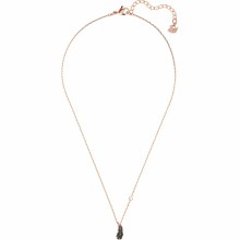 Swarovski Damen Halskette Naughty Feder Schwarz 5495292 Swarovski Damen Halskette Naughty Feder Schwarz 5495292