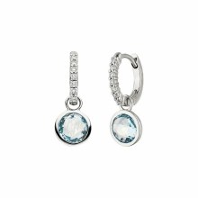 Elaine Firenze Damen Creolen 14ct. Weißgold 75036560E/3 Elaine Firenze Damen Creolen 14ct. Weißgold 75036560E/3