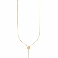 Halskette 925 Sterling Silber vergoldet Zirkonia Kauri Muschel Anhängern 4118509... Halskette 925 Sterling Silber vergoldet Zirkonia Kauri Muschel Anhängern 4118509...