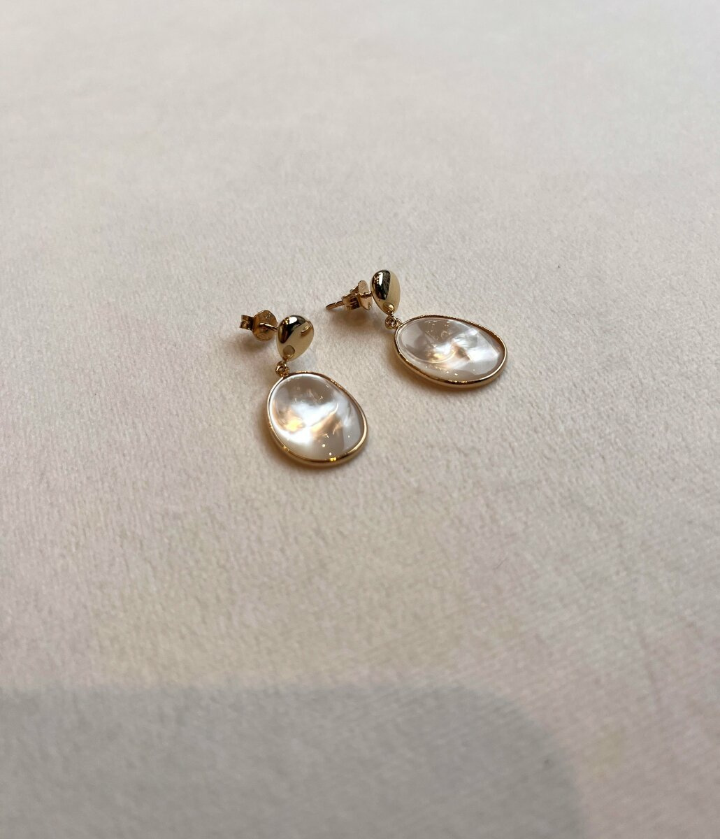 Ohrringe Elaine Firenze 14ct. Gelbgold 224075E – Bild 2