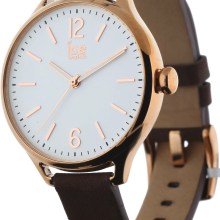 Ice‑Watch Damen Armbanduhr Ice Time Medium Braun/Roségoldfarben 013054 Ice‑Watch Damen Armbanduhr Ice Time Medium Braun/Roségoldfarben 013054