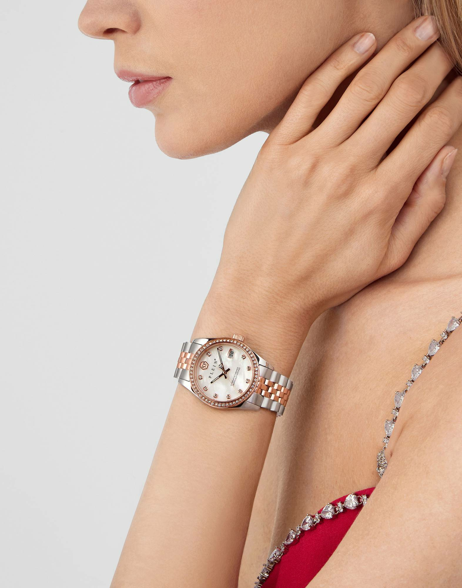 Philipp Plein Damenuhr Date Superlative Bicolor Philipp Plein Damenuhr Date Superlative Bicolor