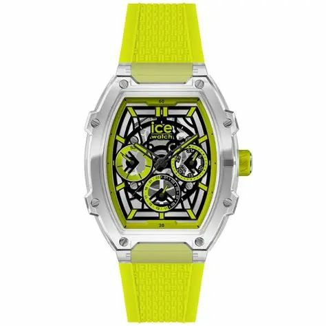 ICE‑WATCH Damenuhr ICE boliday clear Gelb 024286 Medium - MT 24286 ICE‑WATCH Damenuhr ICE boliday clear Gelb 024286 Medium - MT 24286
