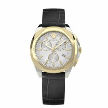 Versace Damen Armbanduhr Chronograph CHRONO LADY schwarz, gold 40 mm VE3CA0223 Versace Damen Armbanduhr Chronograph CHRONO LADY schwarz, gold 40 mm VE3CA0223