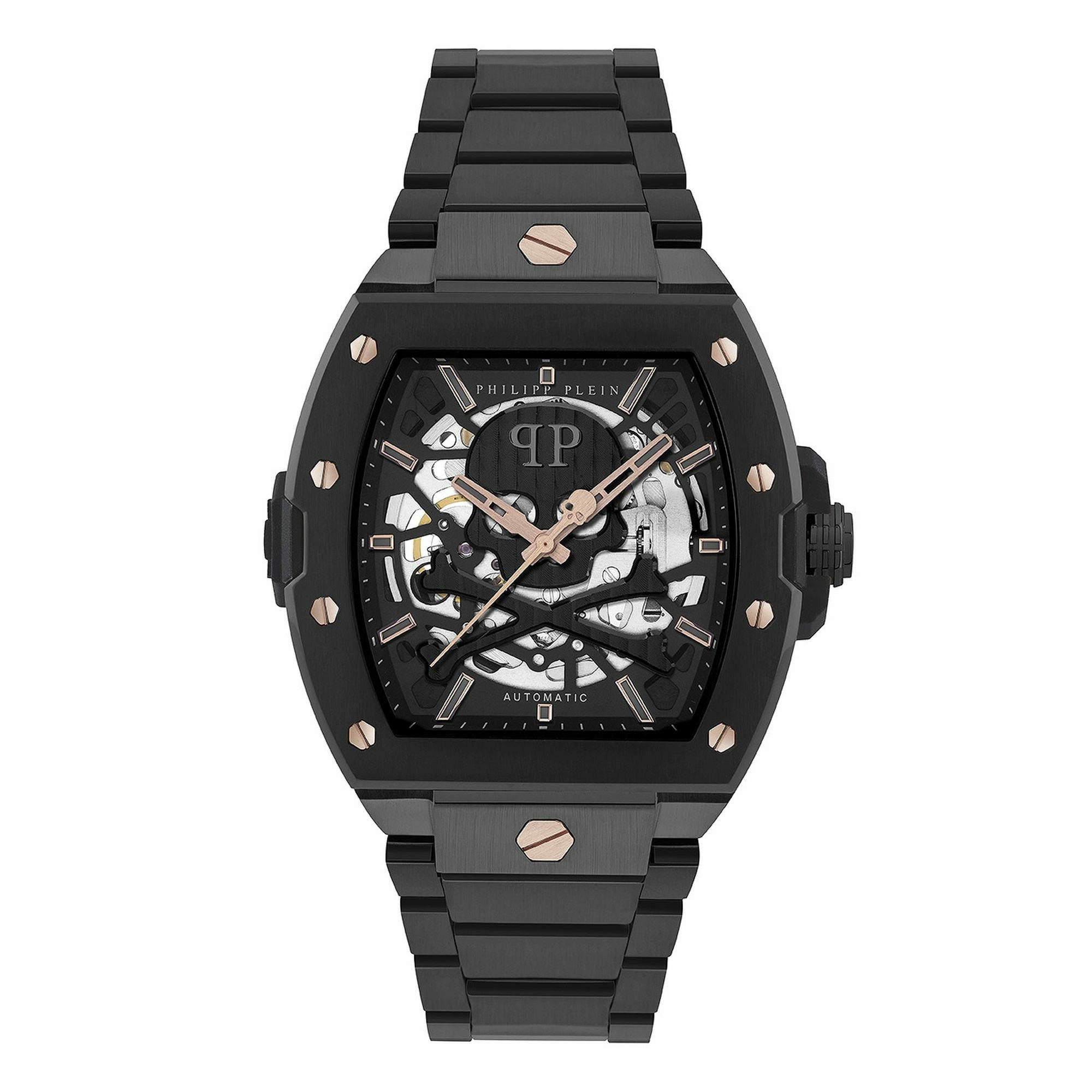 Philipp Plein Herren Uhr The $keleton 2.0 PWJFA0725 Automatik 44 mm Schwarz Philipp Plein Herren Uhr The $keleton 2.0 PWJFA0725 Automatik 44 mm Schwarz