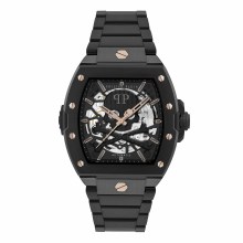 Philipp Plein Herren Uhr The $keleton 2.0 PWJFA0725 Automatik 44 mm Schwarz Philipp Plein Herren Uhr The $keleton 2.0 PWJFA0725 Automatik 44 mm Schwarz