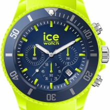 Ice-Watch Chronograph Herrenuhr ICE chrono Yellow blue Medium gelb blau 021594 Ice-Watch Chronograph Herrenuhr ICE chrono Yellow blue Medium gelb blau 021594