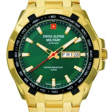 Swiss Alpine Military by Grovana Herren Armbanduhr Star Fighter 41 mm Armband Ed... Swiss Alpine Military by Grovana Herren Armbanduhr Star Fighter 41 mm Armband Ed...