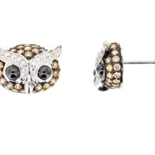 Lucas Eulen Ohrringe 925/00 Sterlingsilber Lucas Eulen Ohrringe 925/00 Sterlingsilber