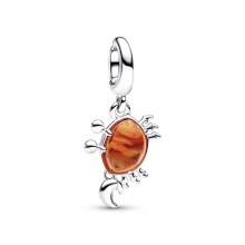 Anhänger Disney The Little Mermaid orange Murano Anhänger Disney The Little Mermaid orange Murano