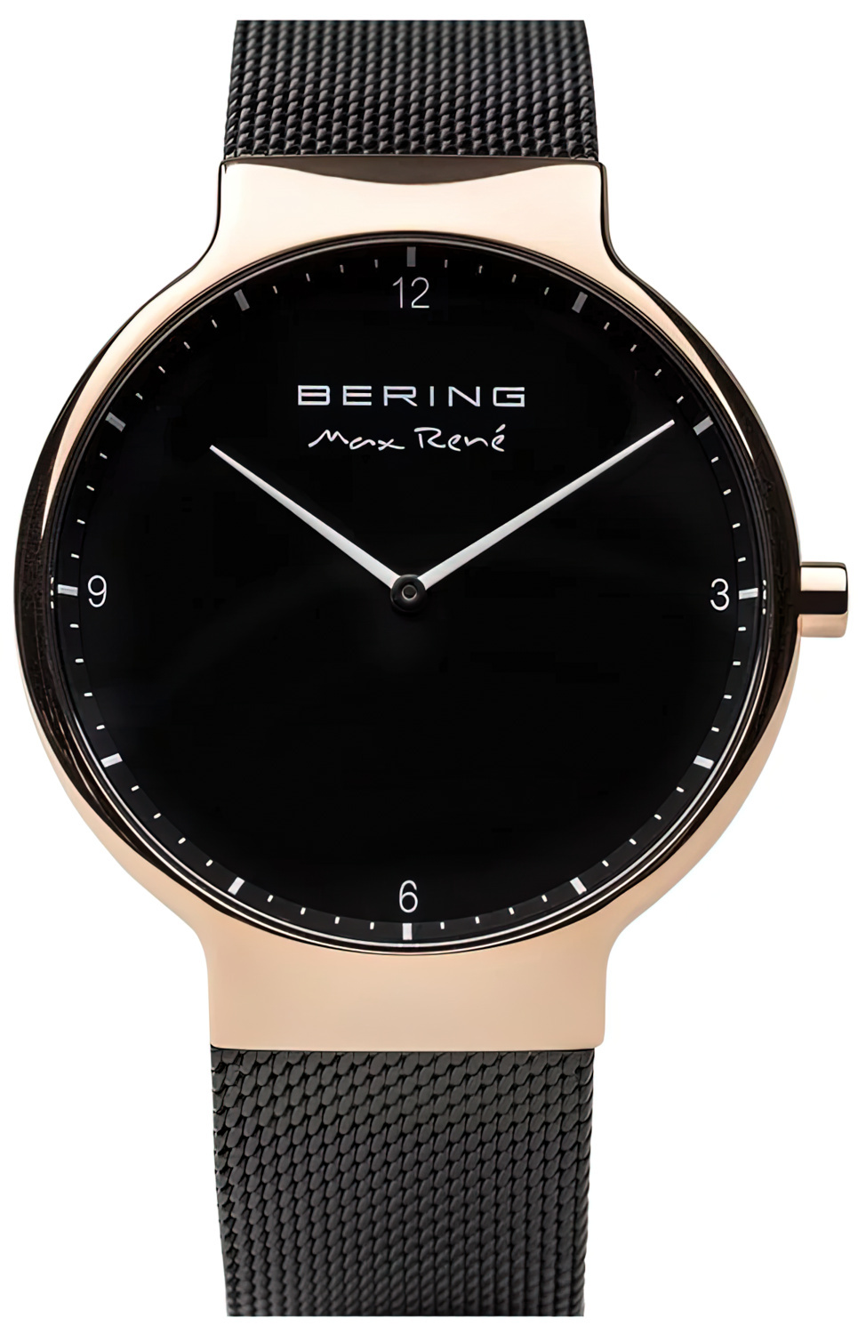 Bering Herren Uhr Max René 15540-262 Roségold Schwarz Bering Herren Uhr Max René 15540-262 Roségold Schwarz